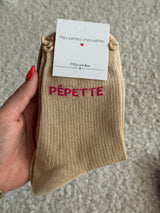 Chaussettes montantes PEPETTE