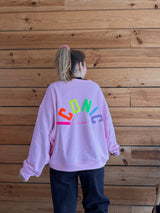 Sweat ICONIC Rose + Multicolore