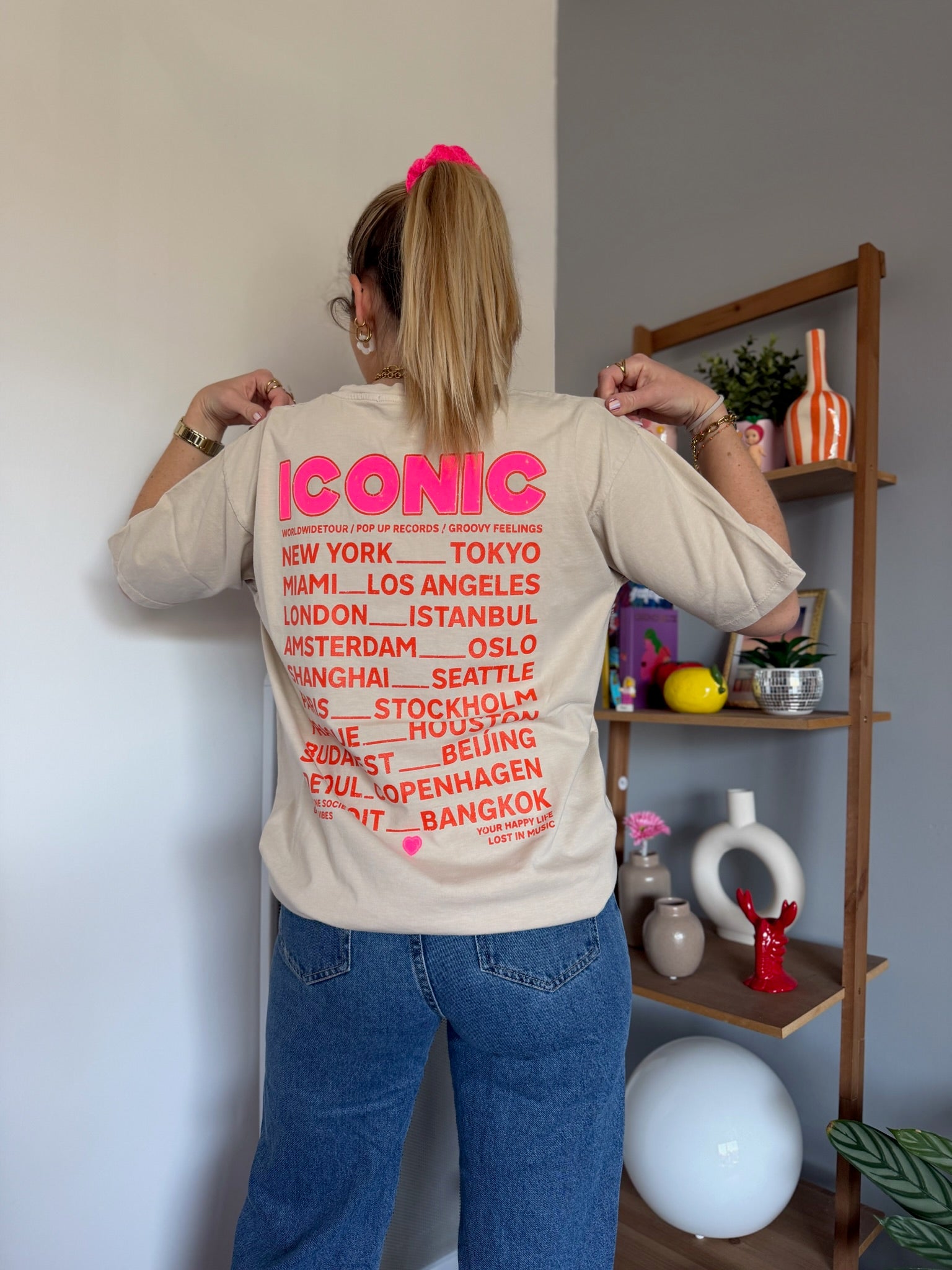 T-shirt ICONIC Beige