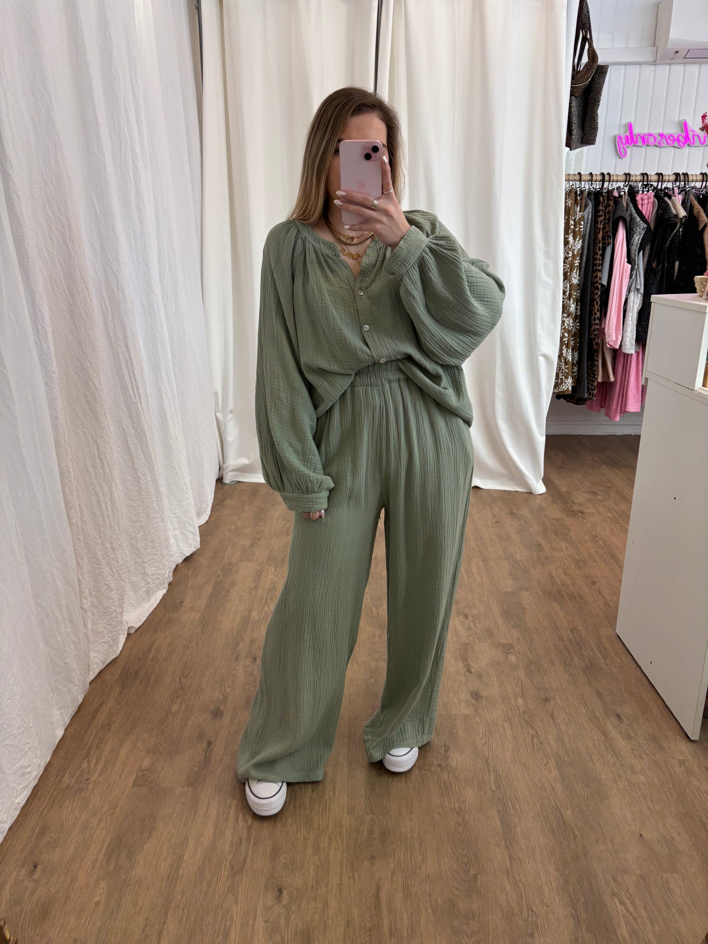 Blouse LYA Kaki clair