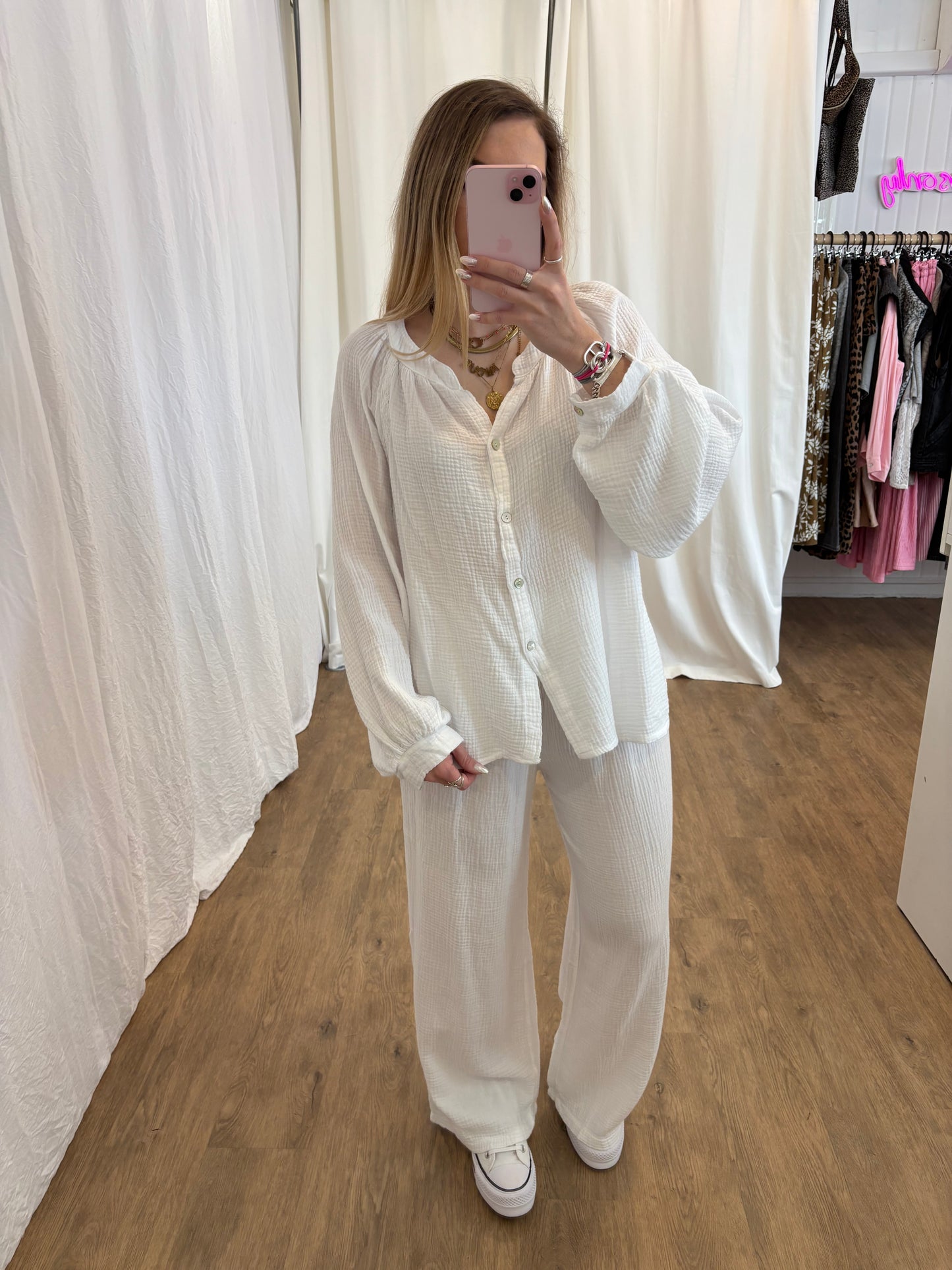 Pantalon LYA Blanc