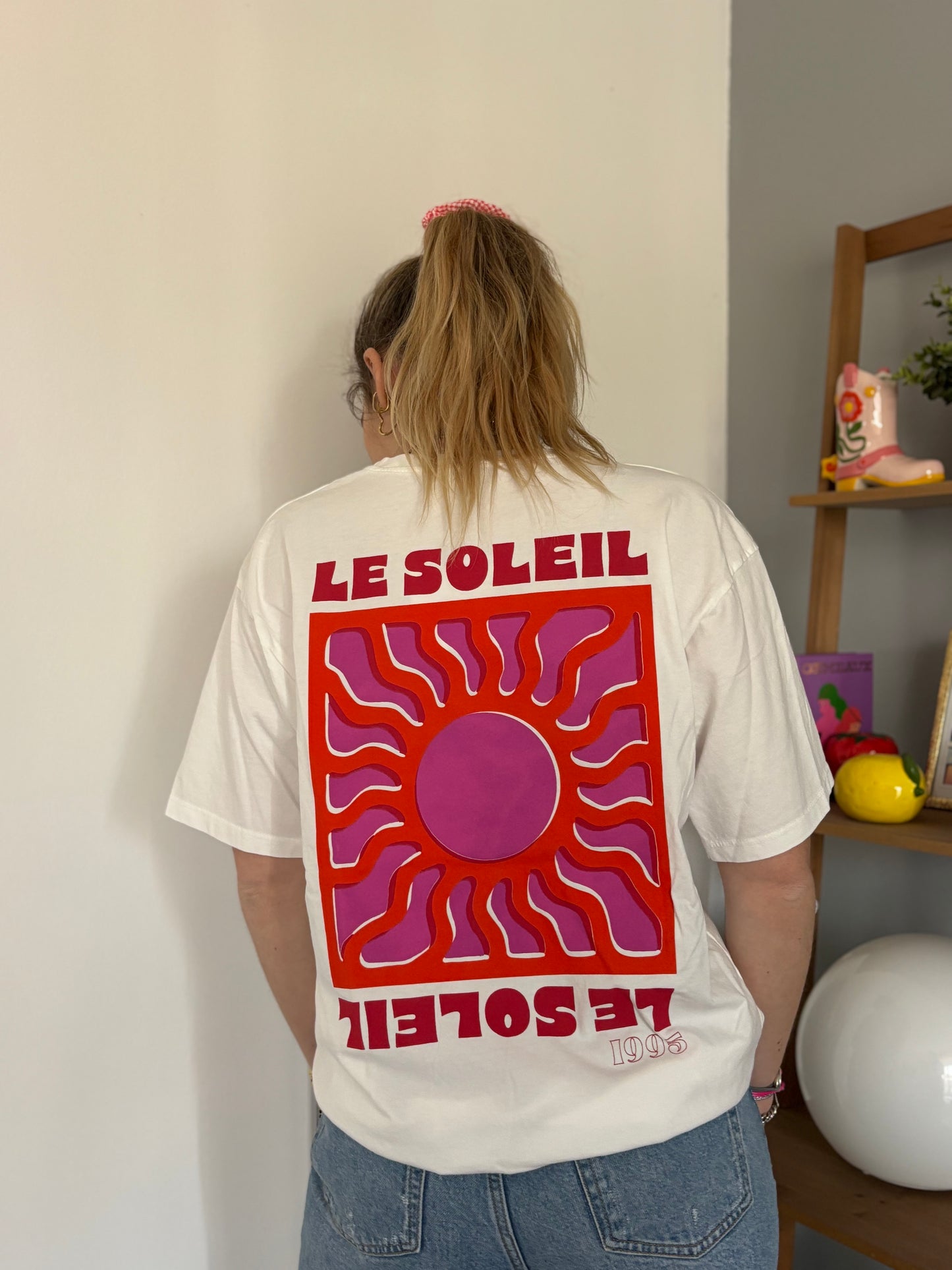 T-shirt SOLEIL Blanc