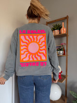 Sweat SOLEIL Gris (NEW FLUO)