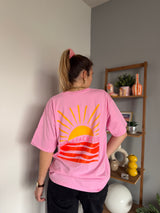 T-shirt THE BEACH CLUB Rose Baby