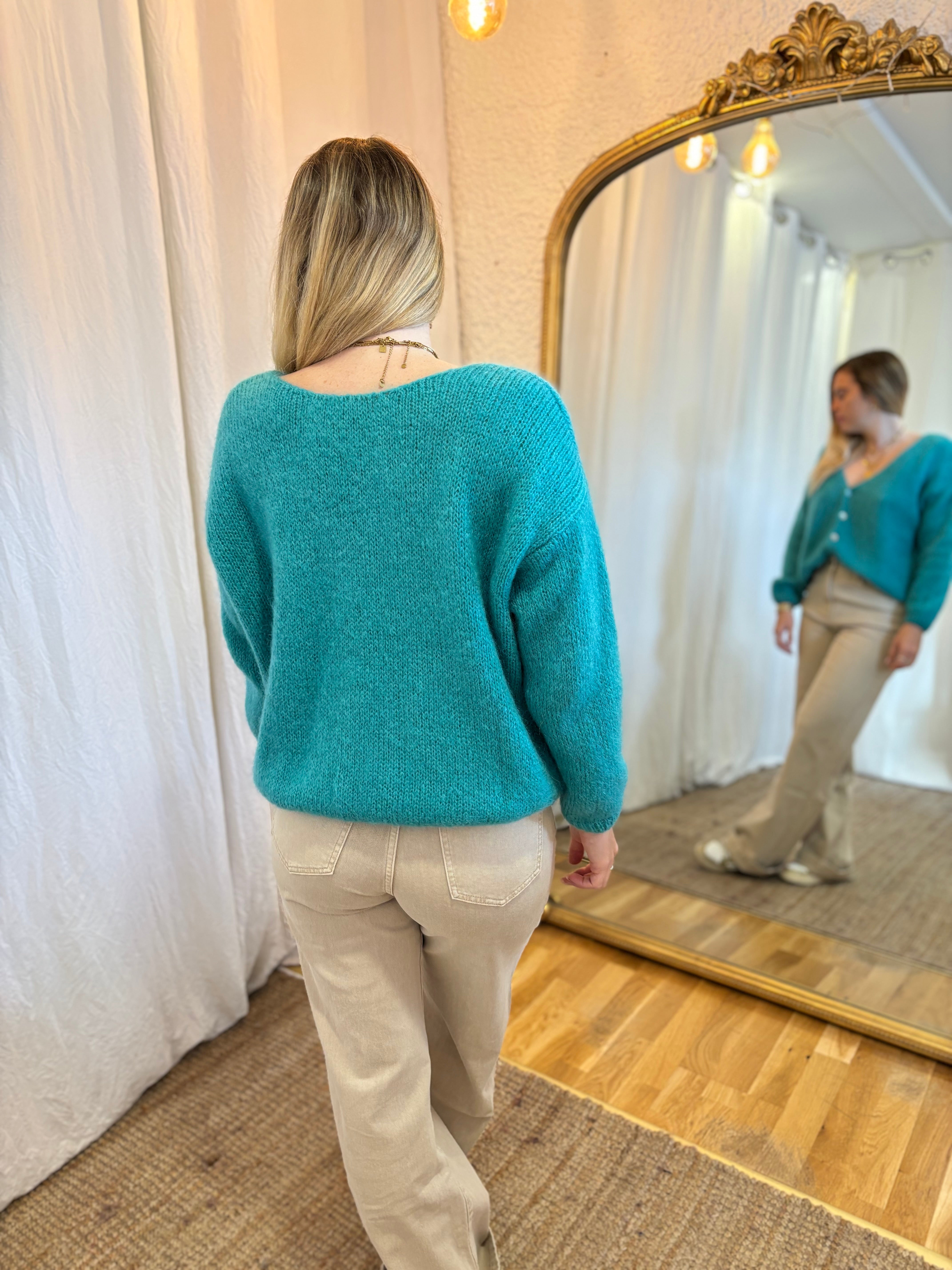 31 - Gilet LOU - Turquoise 🧡