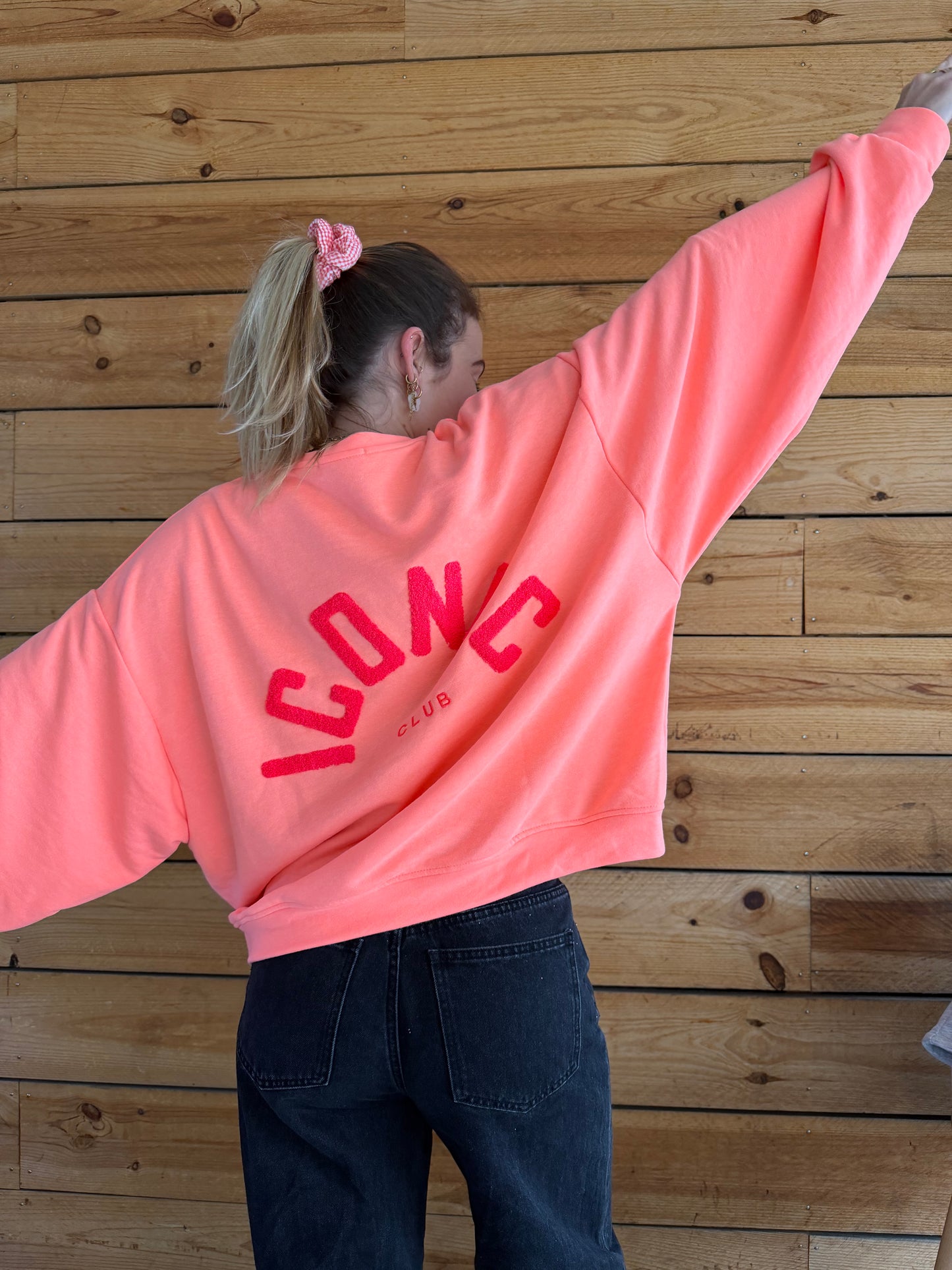 Sweat ICONIC Corail fluo