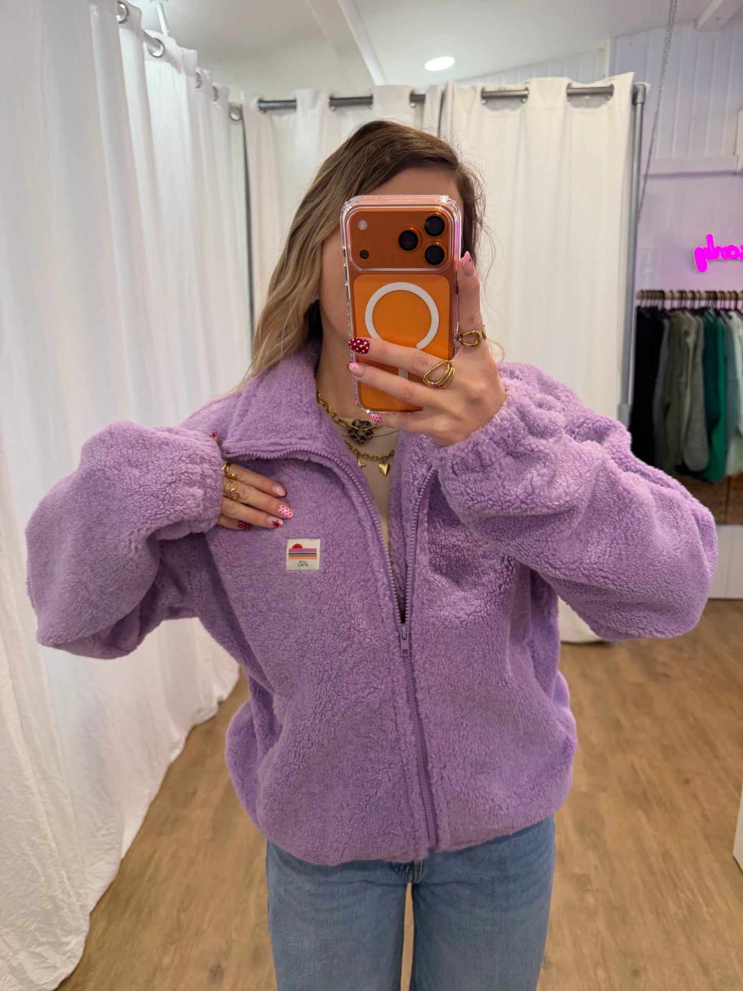 Veste polaire AVA Lilas