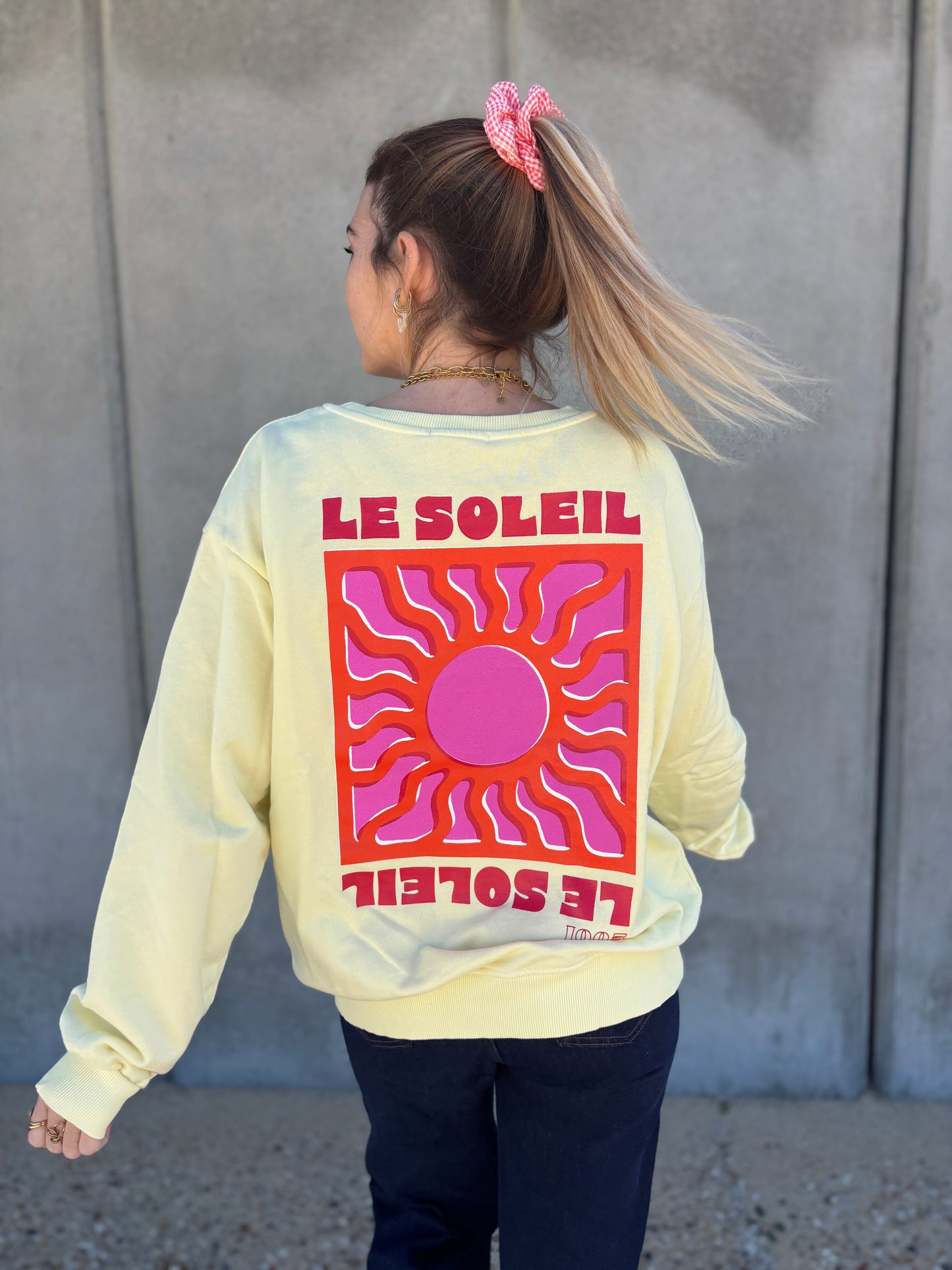 Sweat SOLEIL Jaune