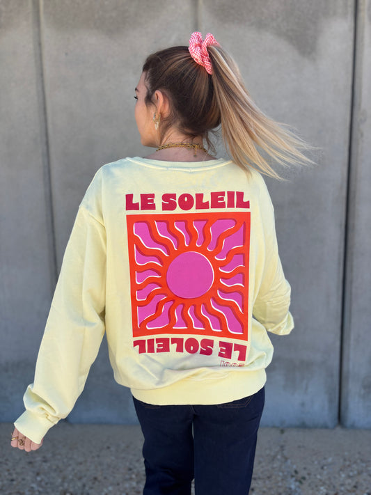 Sweat SOLEIL Jaune