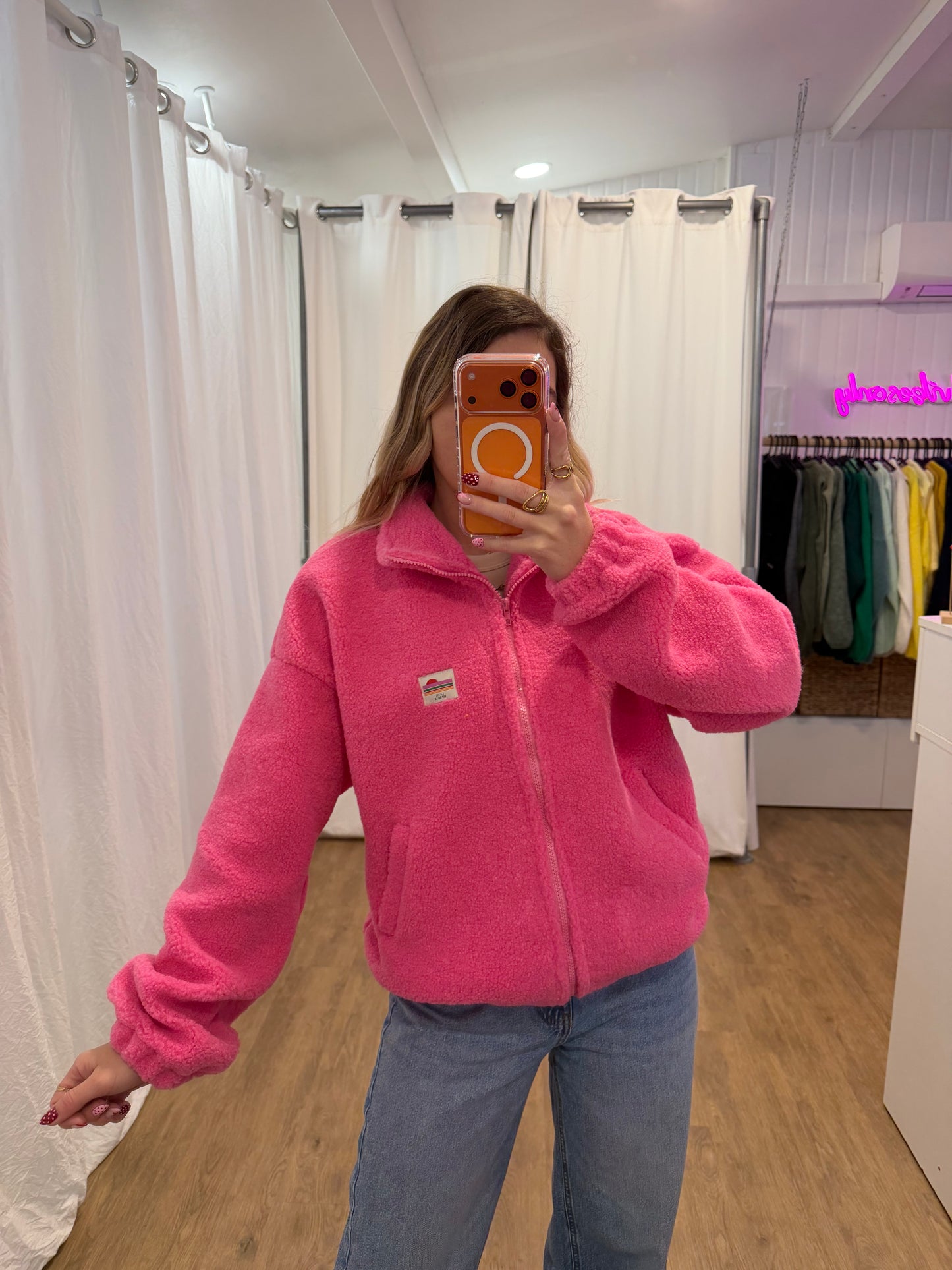 Veste polaire AVA Rose