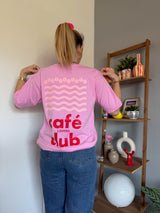 T-shirt CAFÉ CLUB Rose