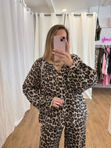 Blouse LYA Léopard Beige