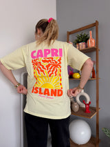 T-shirt CAPRI ISLAND Jaune