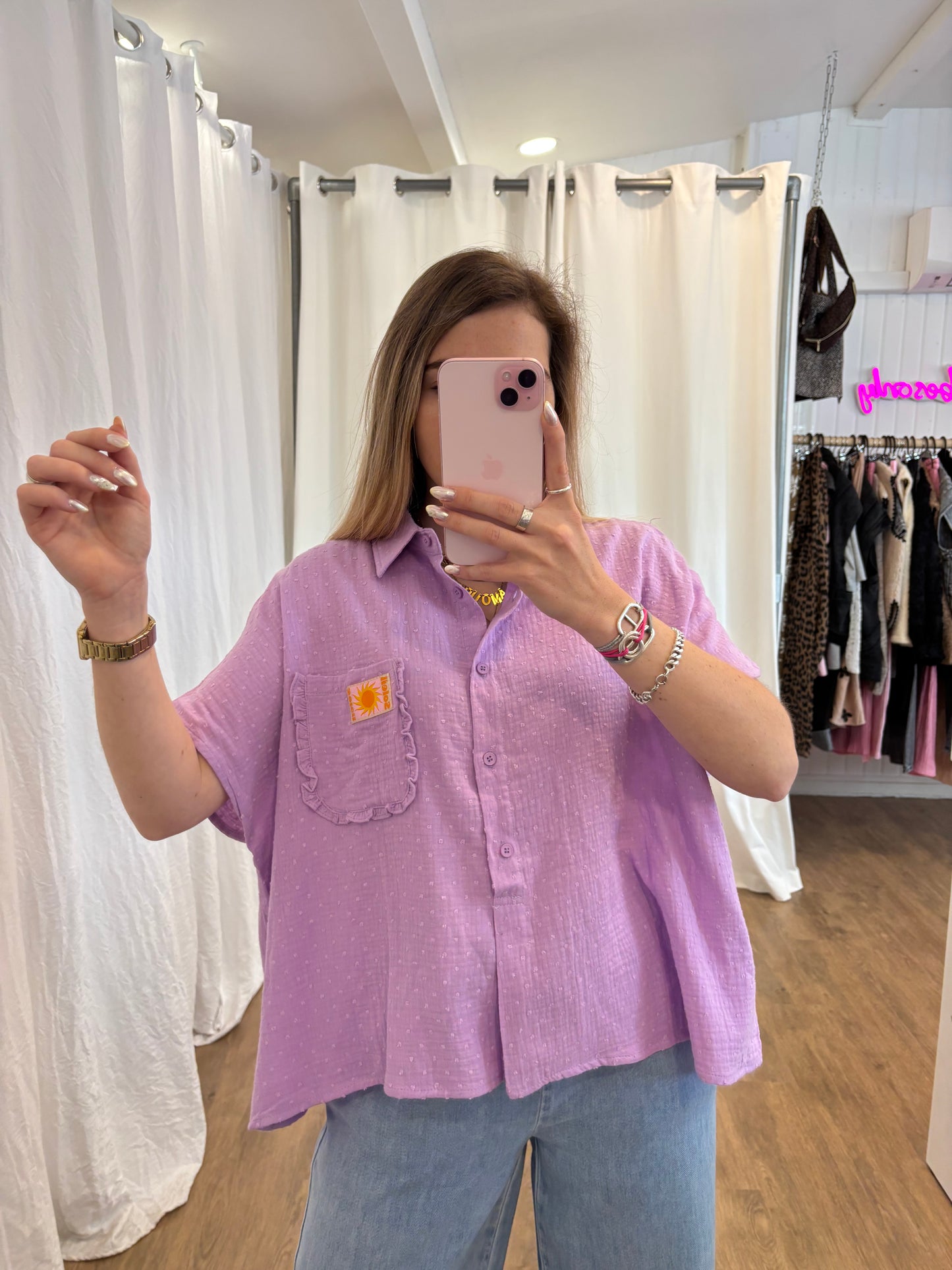 Chemise LOLA Lilas
