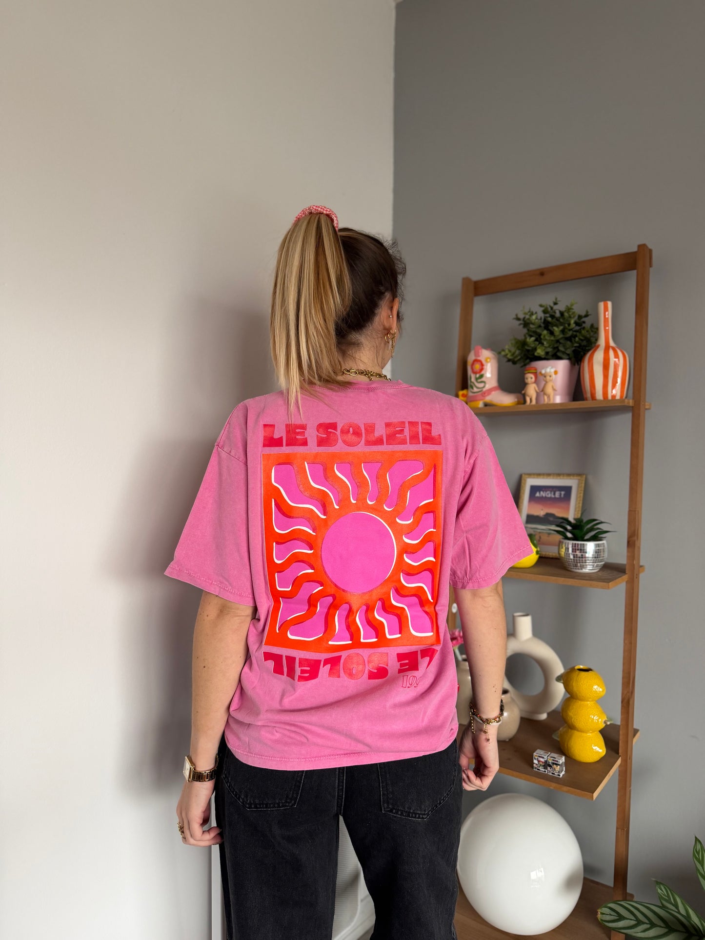 T-shirt SOLEIL Rose