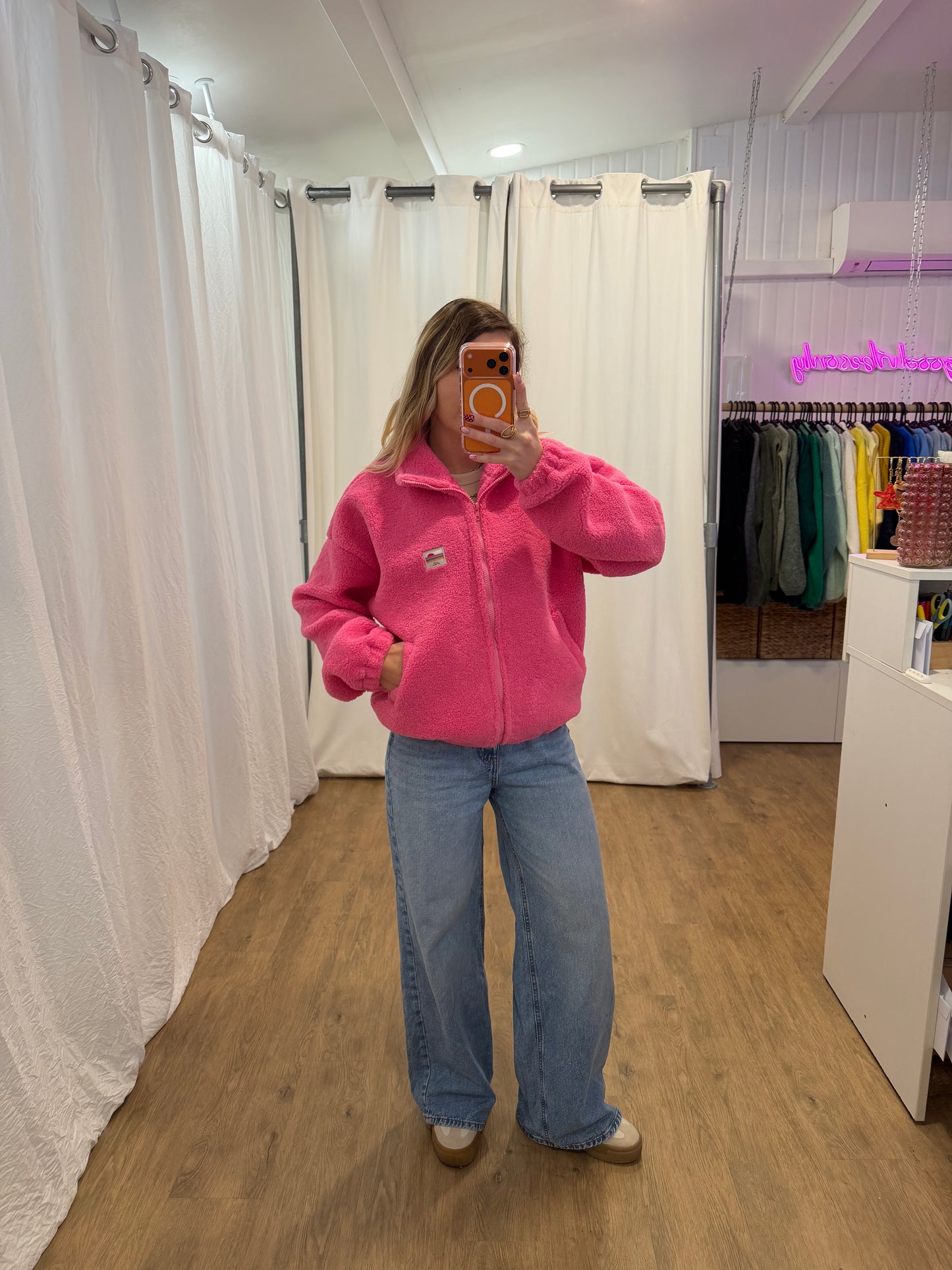 Veste polaire AVA Rose