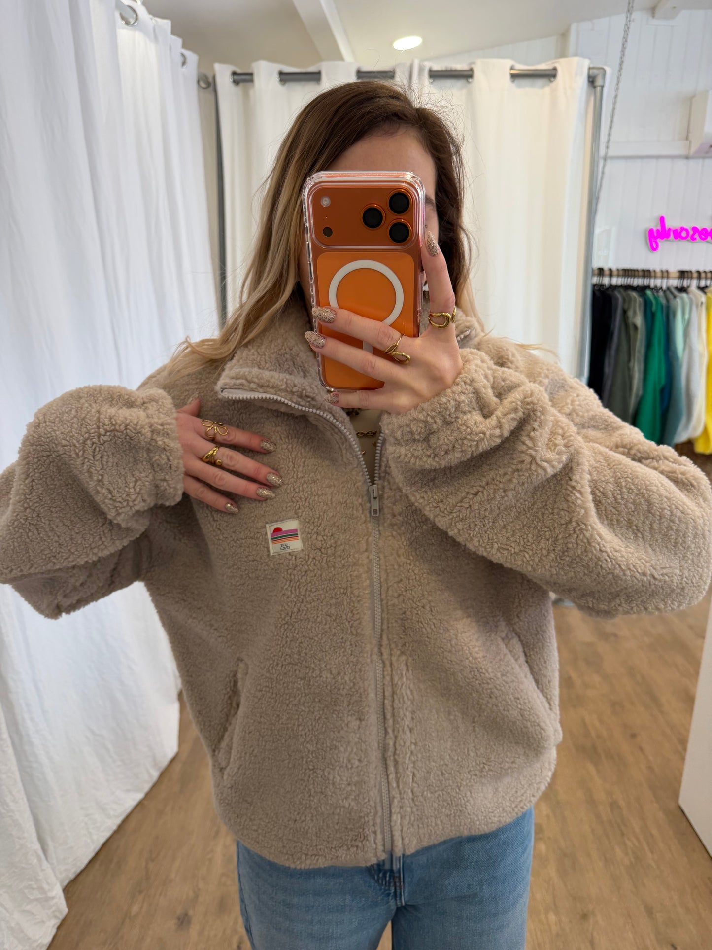 Veste polaire AVA Taupe