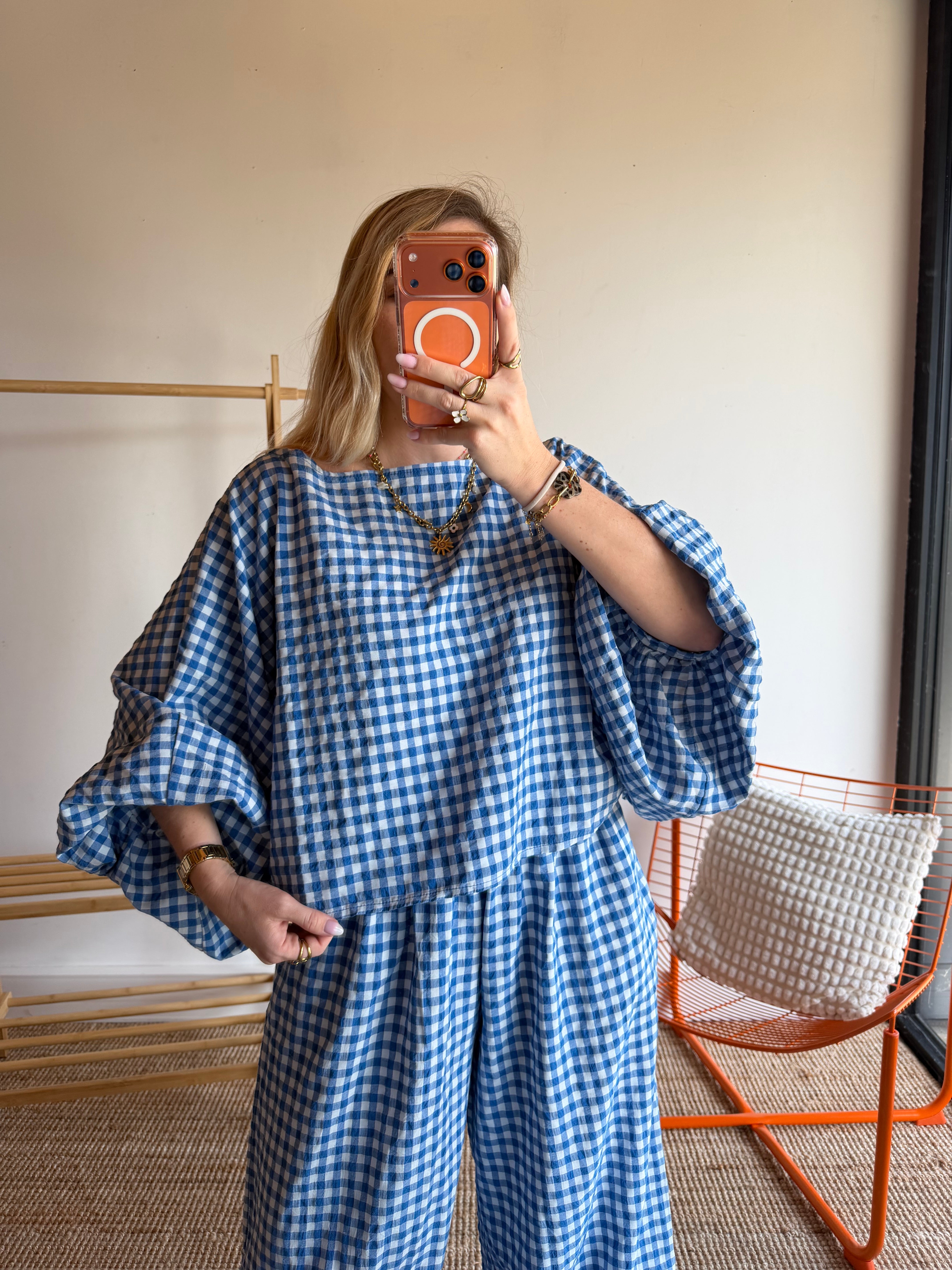 Blouse DIANE Bleu