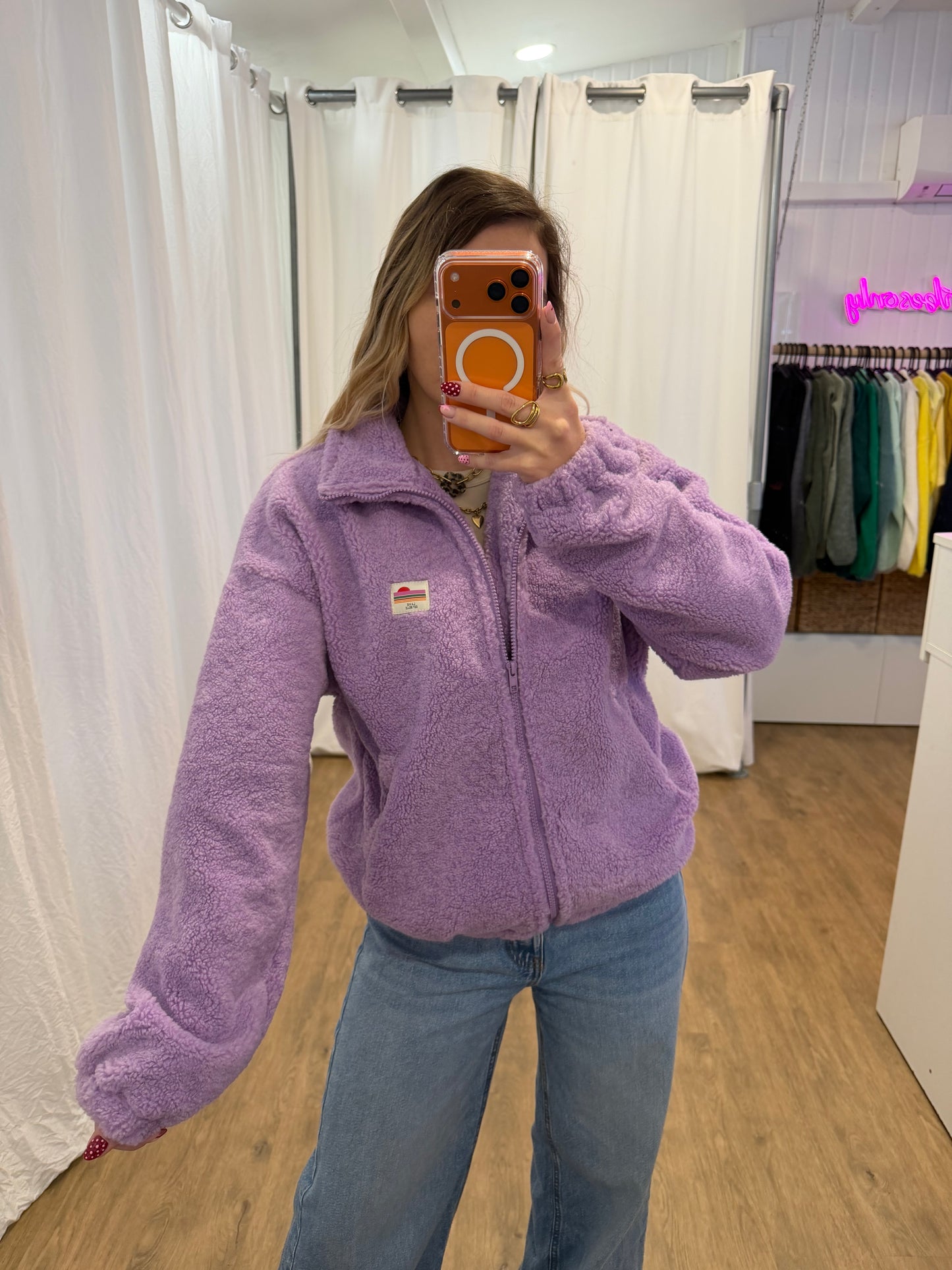 Veste polaire AVA Lilas