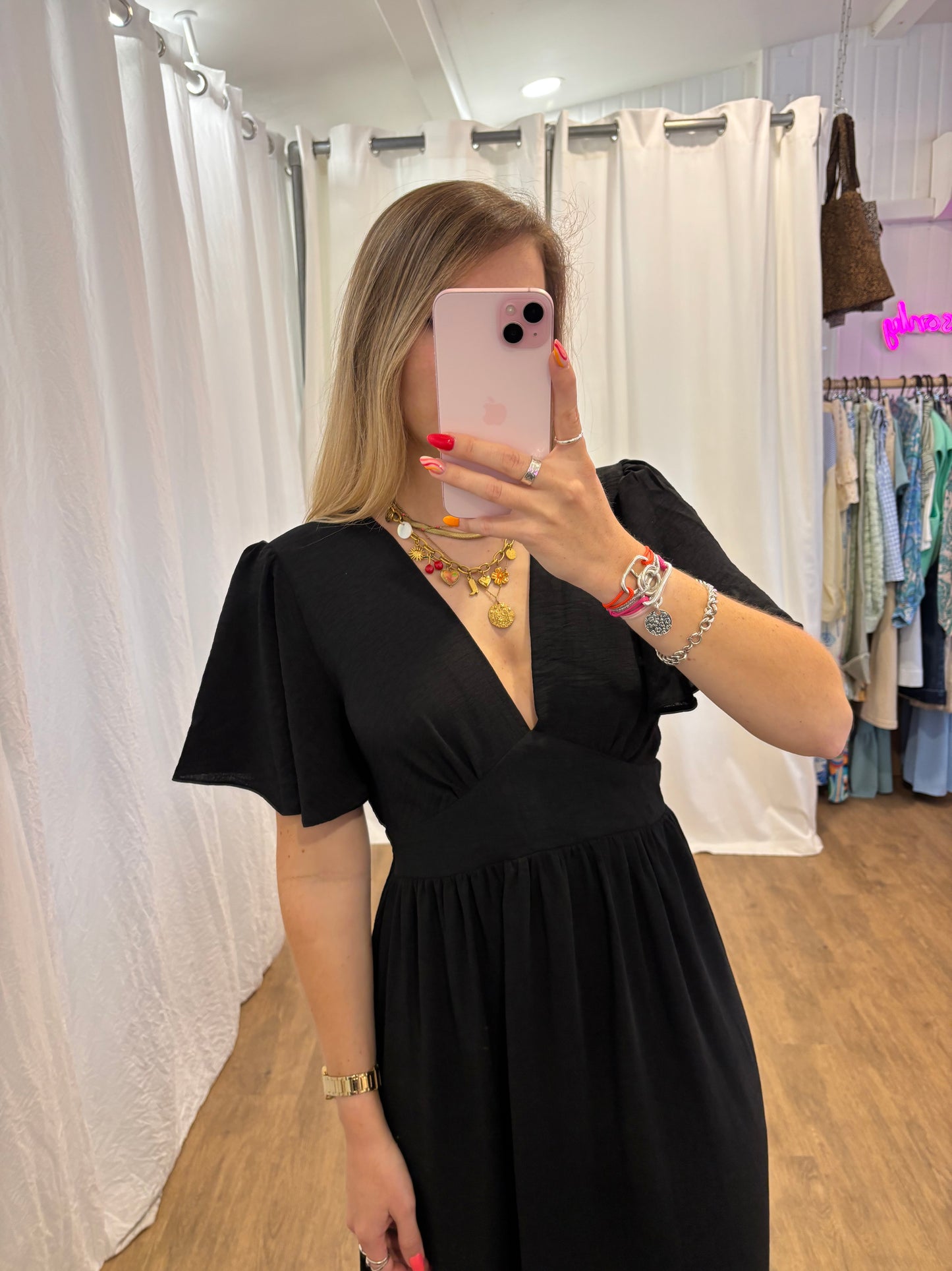 Robe longue EMMA Noir