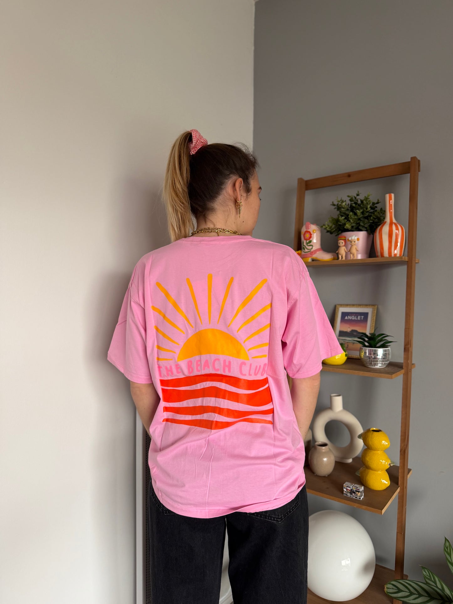 T-shirt THE BEACH CLUB Rose Baby