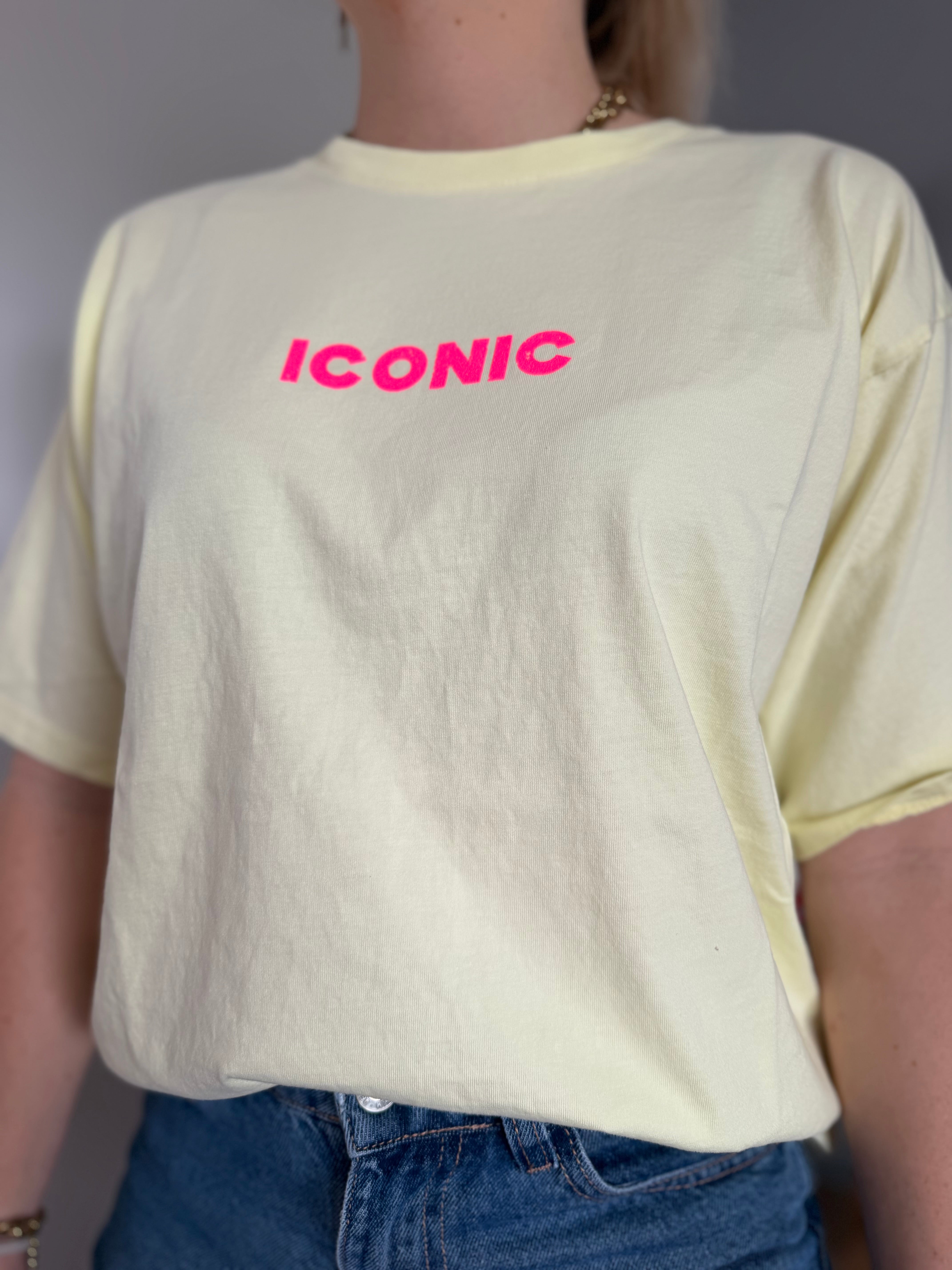 T-shirt ICONIC Jaune