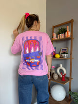T-shirt SARDINE Rose baby