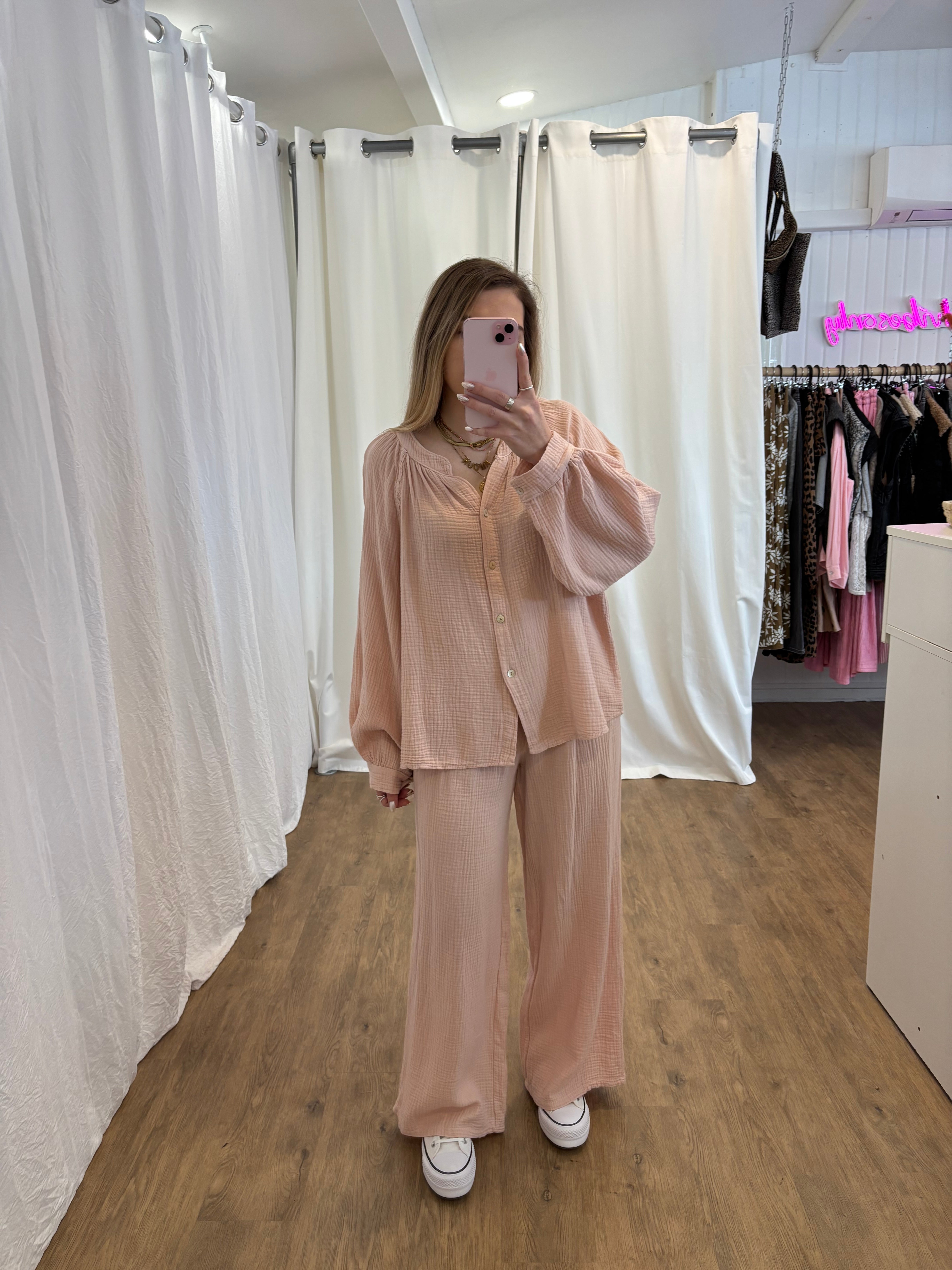 Blouse LYA Rose clair