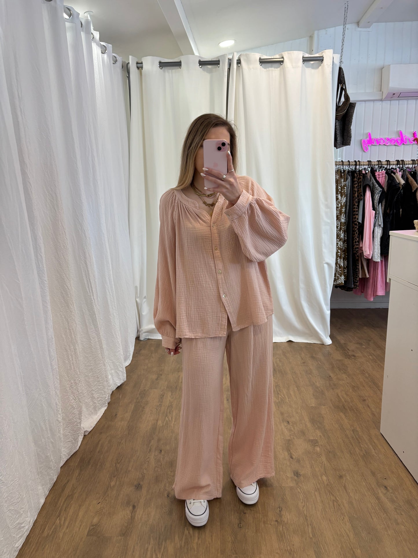 Blouse LYA Rose clair