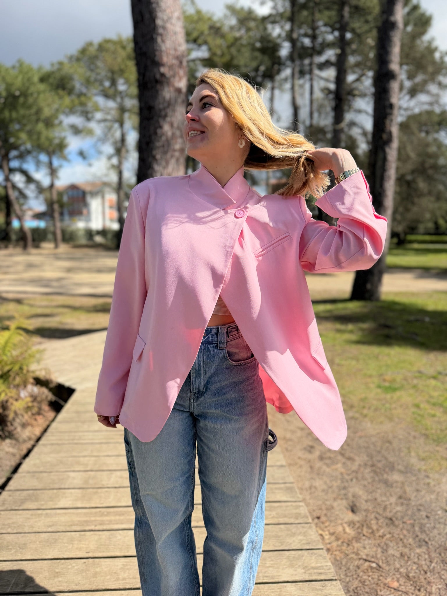 Veste blazer CHLOÉ Rose