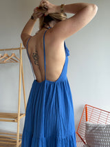 Robe LOUISA Bleu électrique