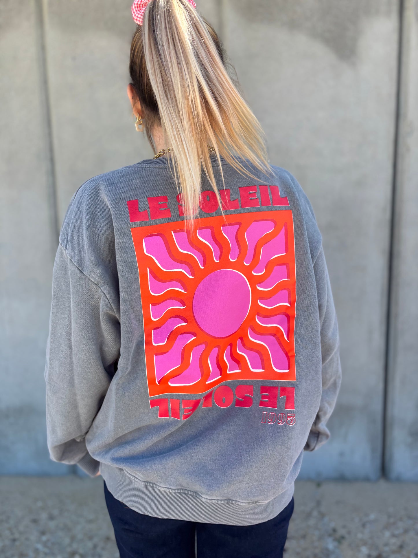 Sweat SOLEIL Gris