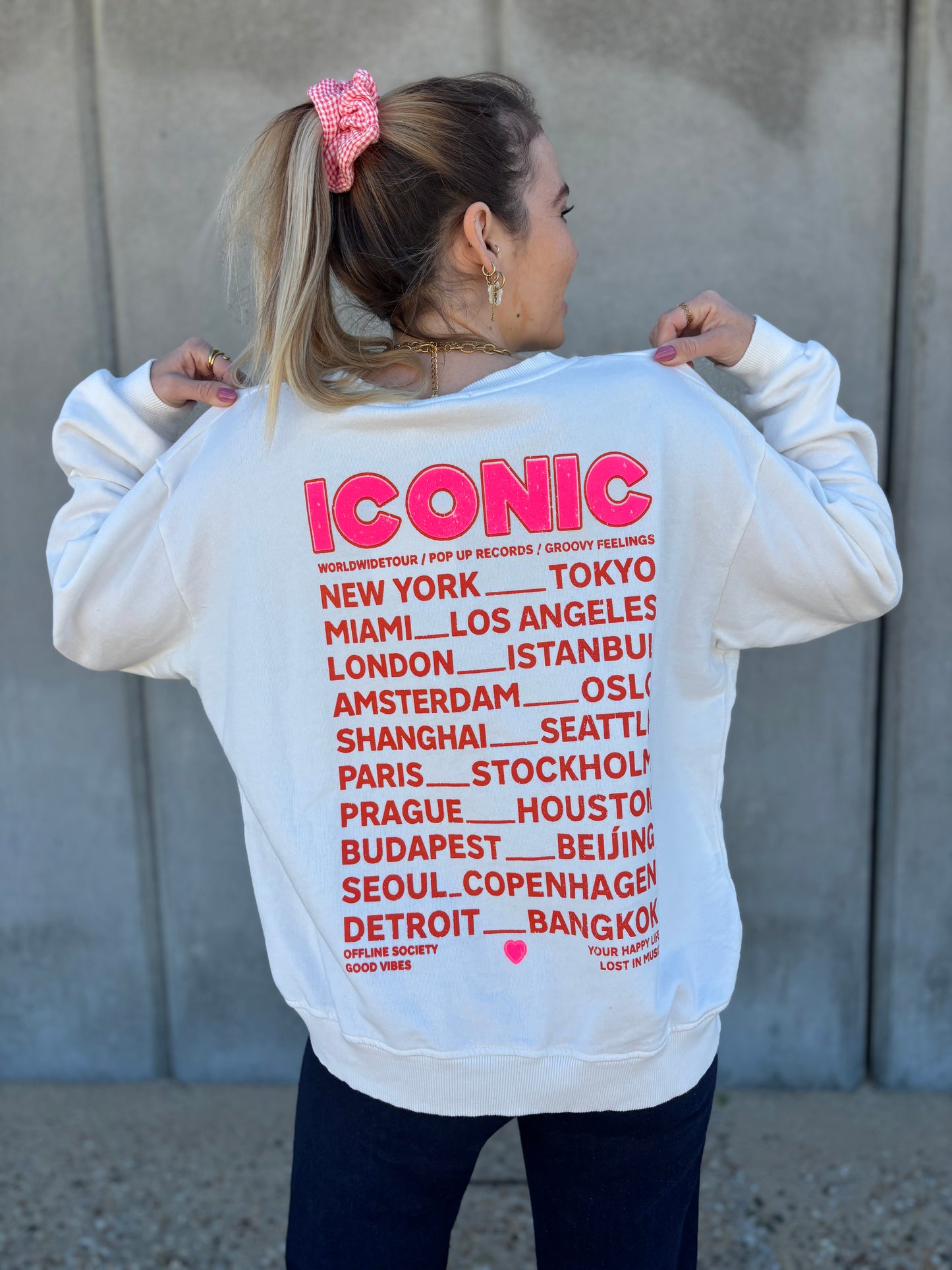 Sweat ICONIC Blanc