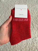 Chaussettes montantes FABULEUSE