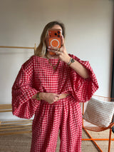 Blouse DIANE Rouge