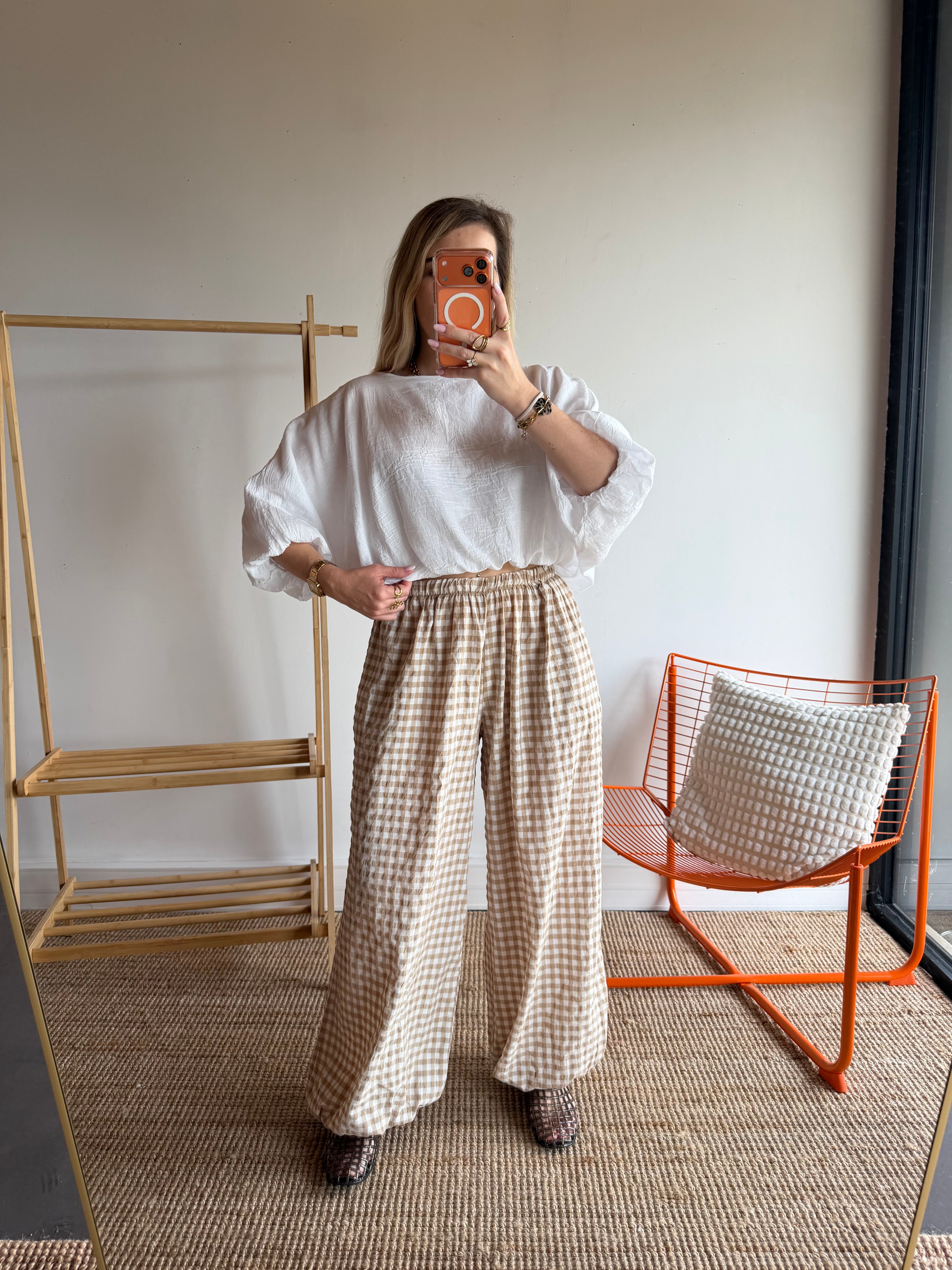 Pantalon DIANE Beige
