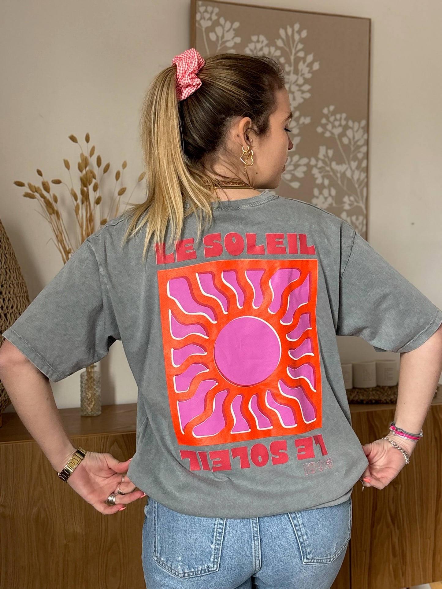 T-shirt SOLEIL Gris