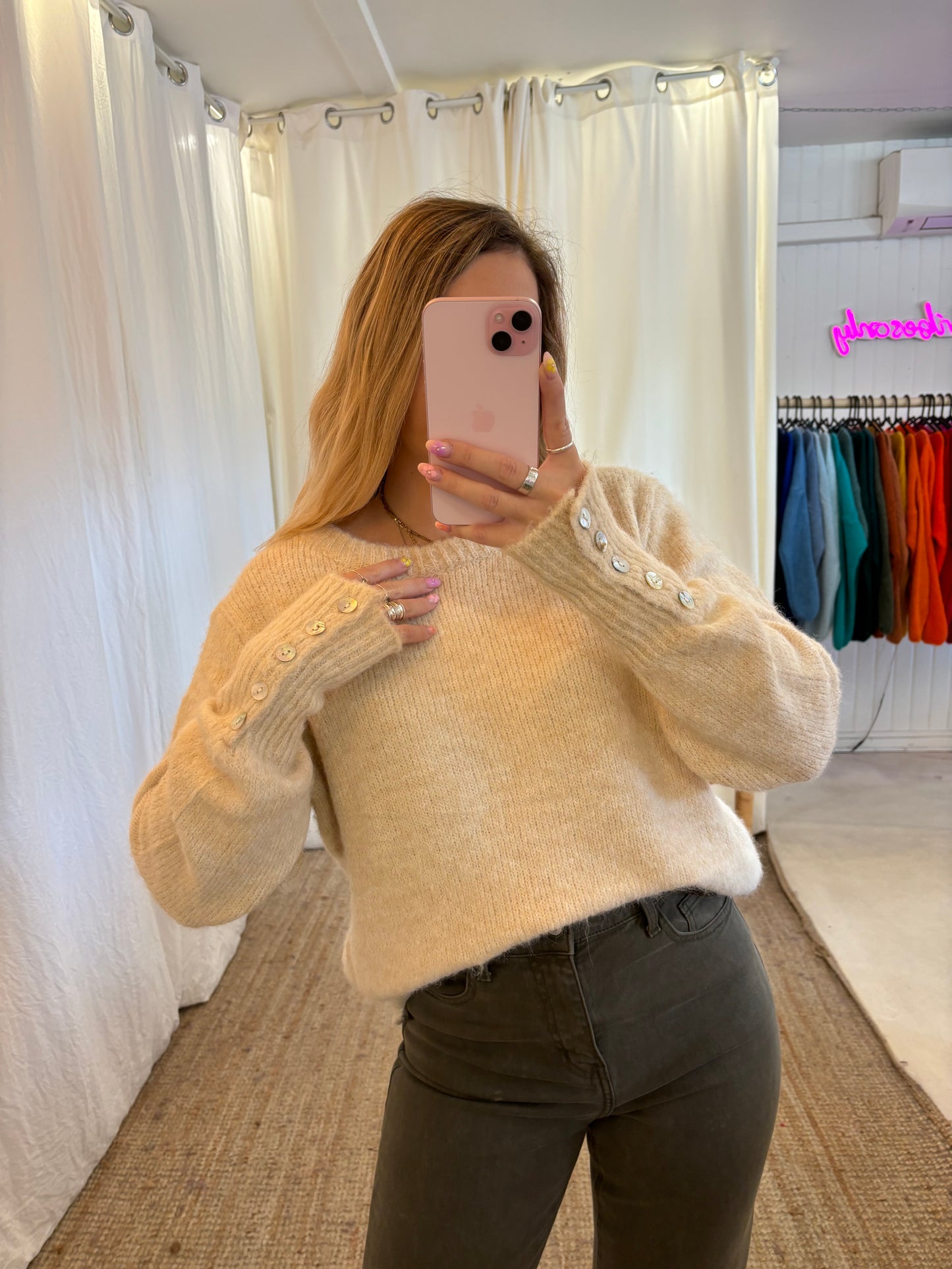 Pull CLAUDIA Beige