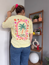 T-shirt COQUILLAGE Jaune