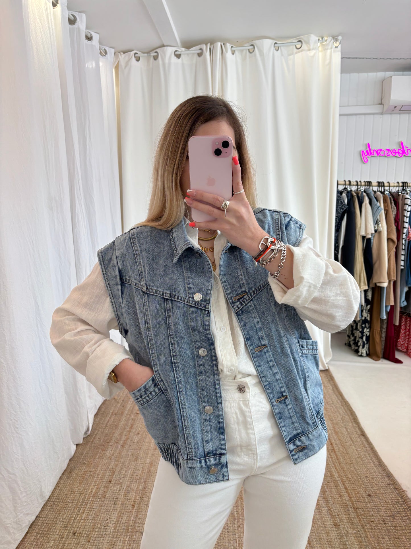 Veste sans manches BOO Bleu