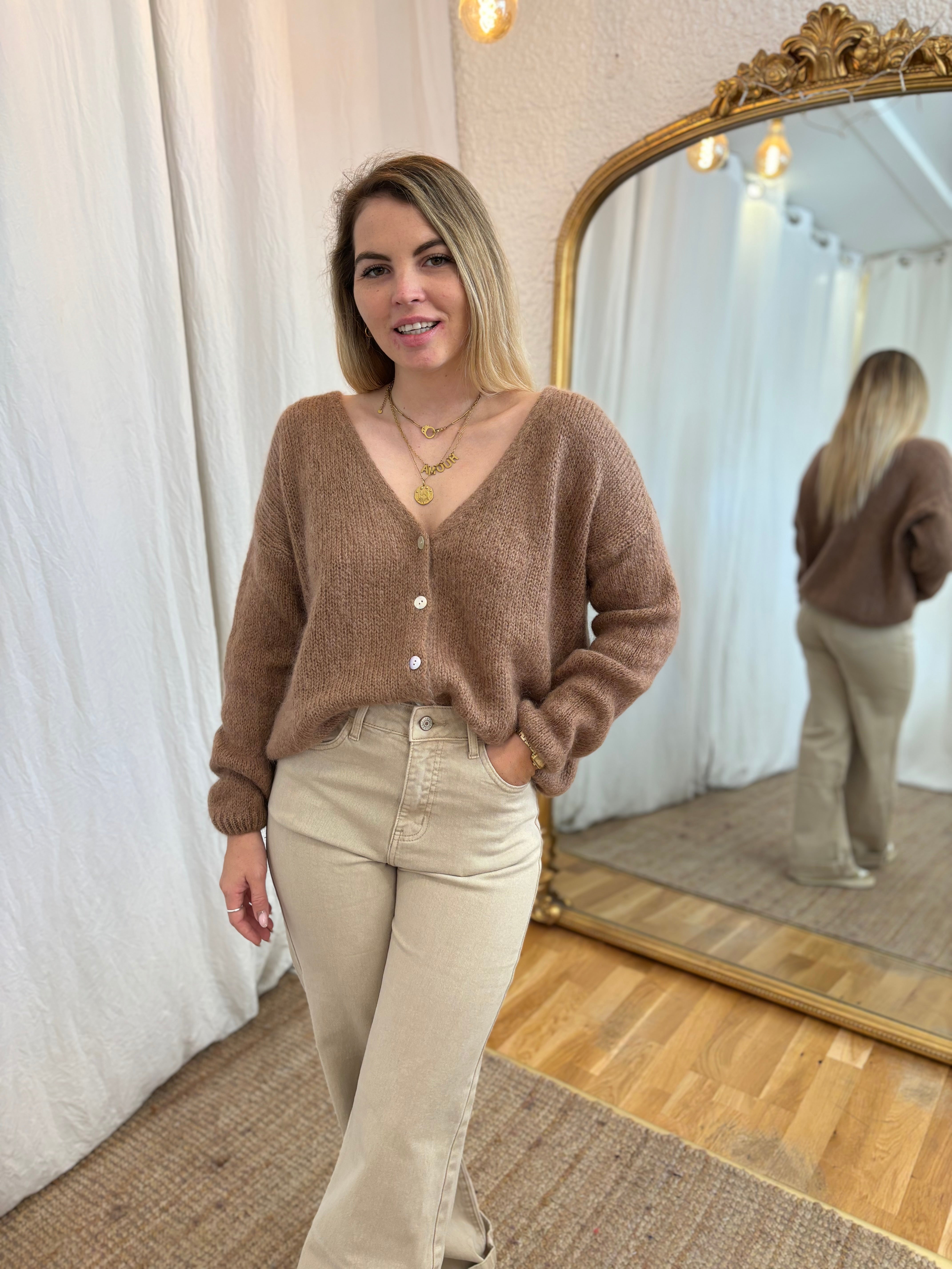 25 - Gilet LOU - Camel 🧡