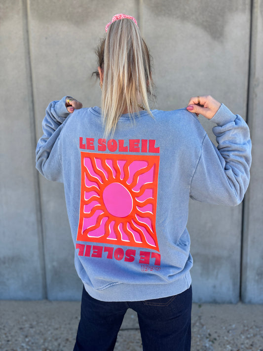 Sweat SOLEIL Bleu