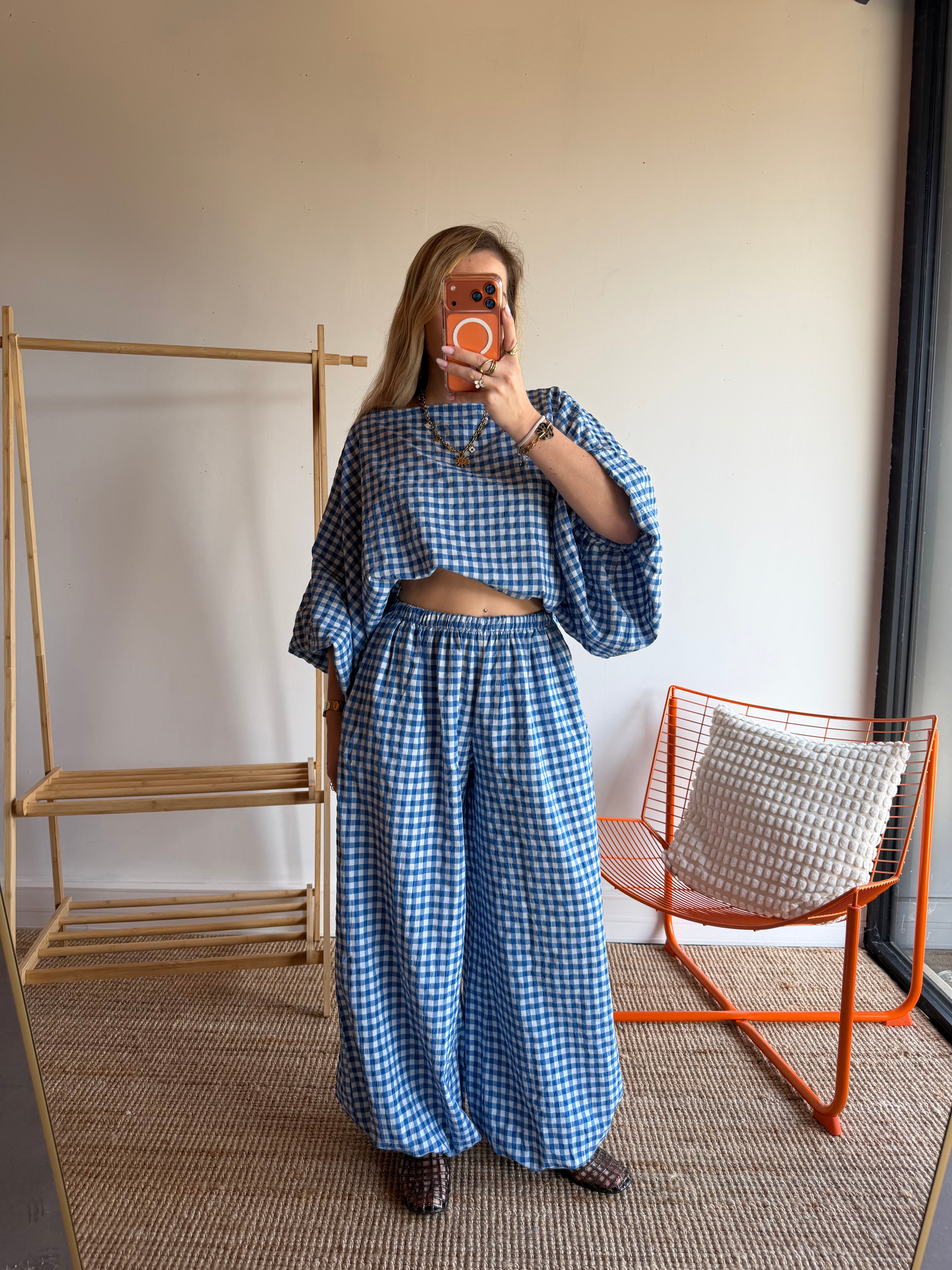 Pantalon DIANE Bleu