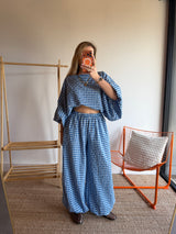Pantalon DIANE Bleu
