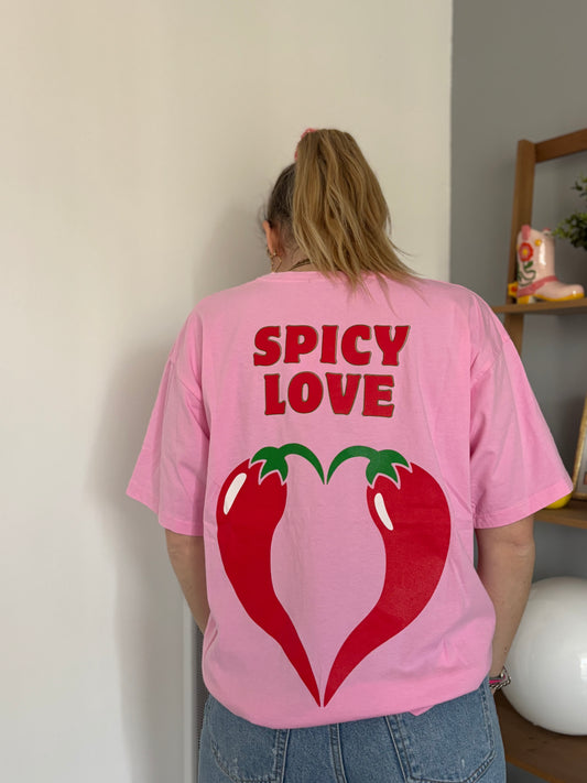 T-shirt SPICY LOVE Rose