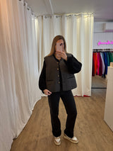 Veste sans manches CAMILA Gris anthracite