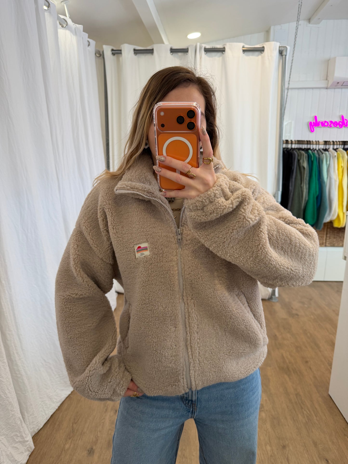 Veste polaire AVA Taupe