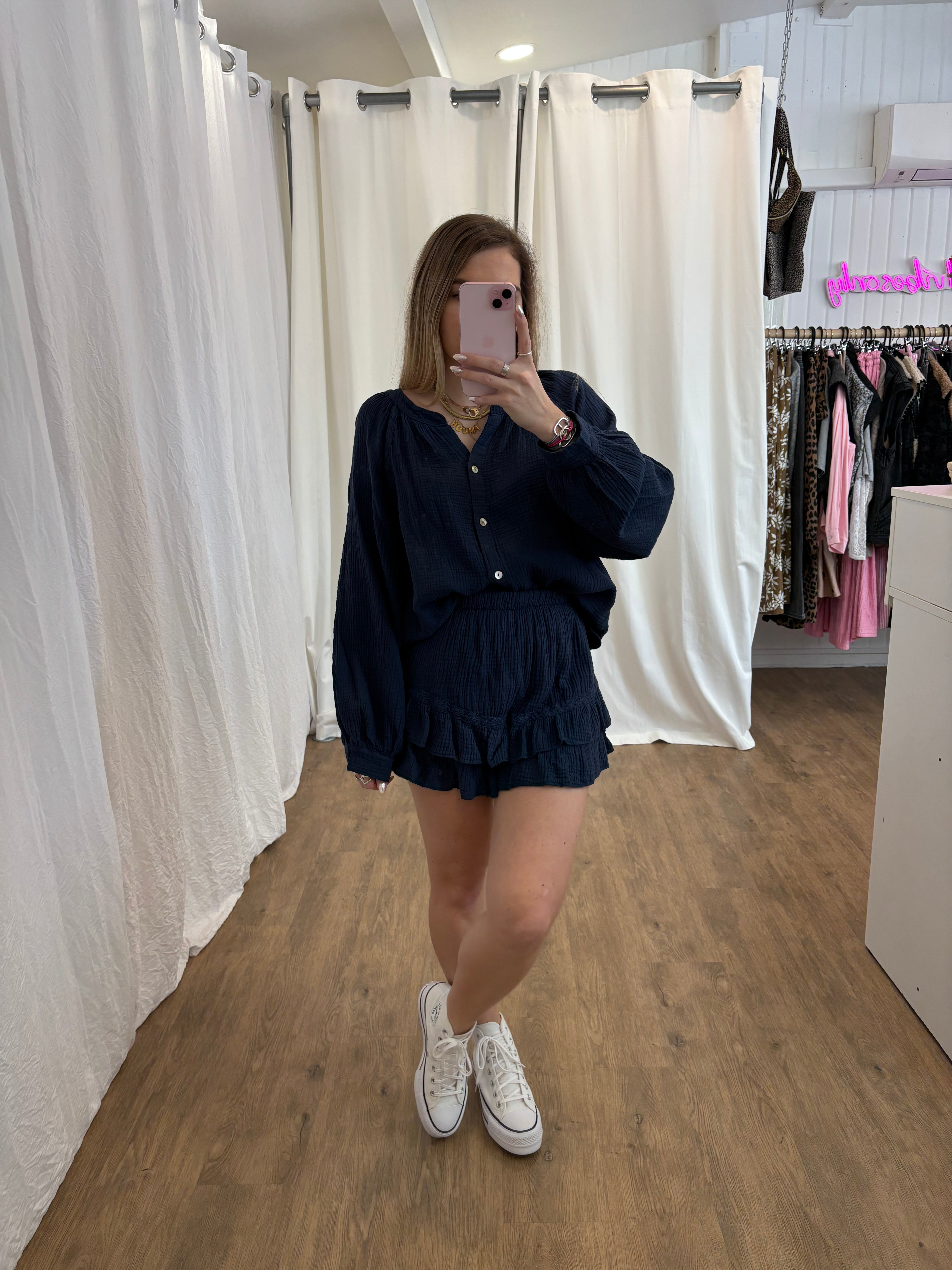 Short LYA Bleu marine