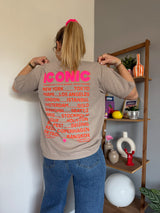 T-shirt ICONIC Taupe