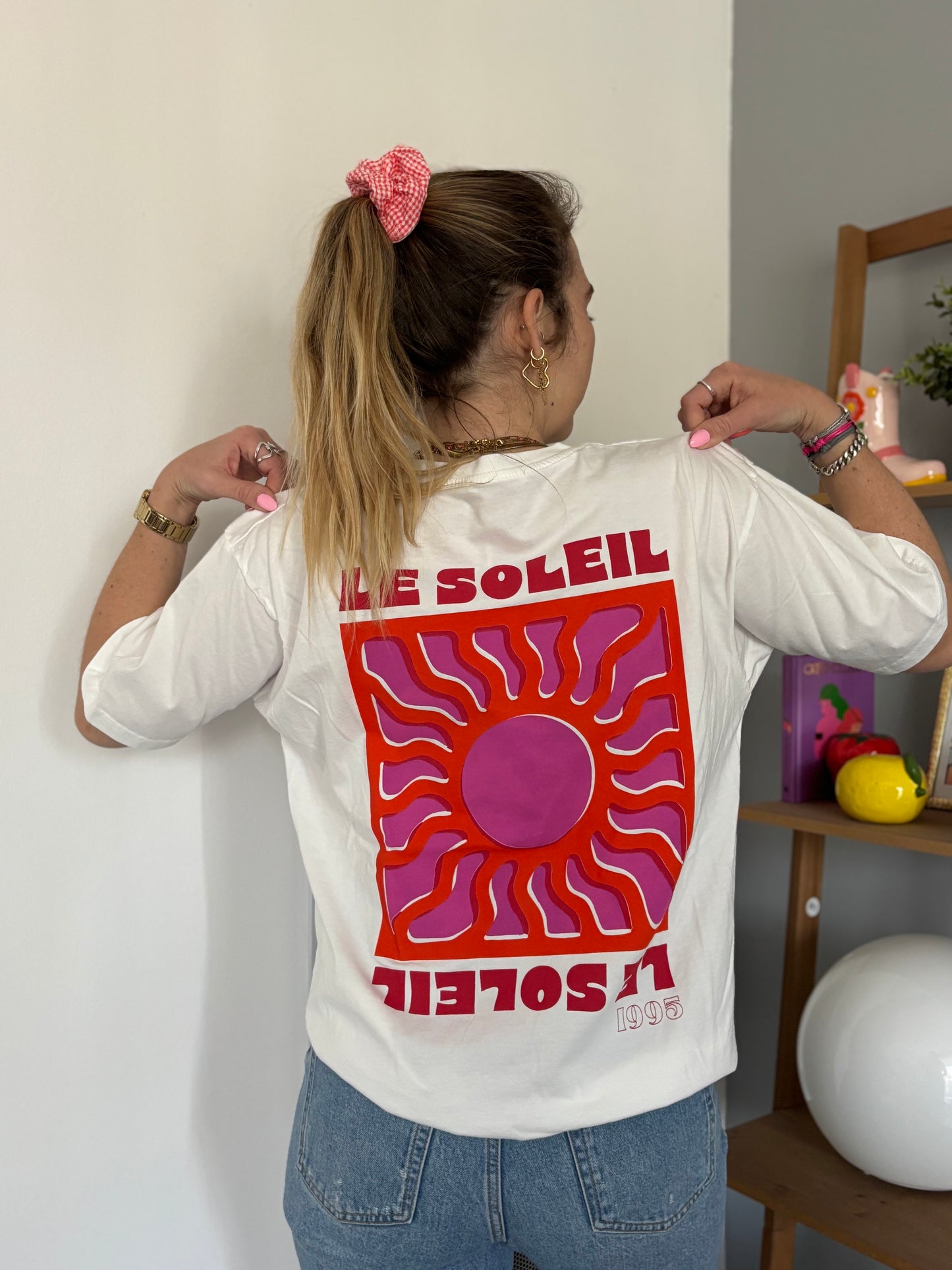 T-shirt SOLEIL Blanc